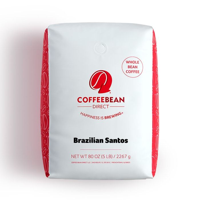 Coffee Bean Direct Brazilian Santos 5-lb coffee bag