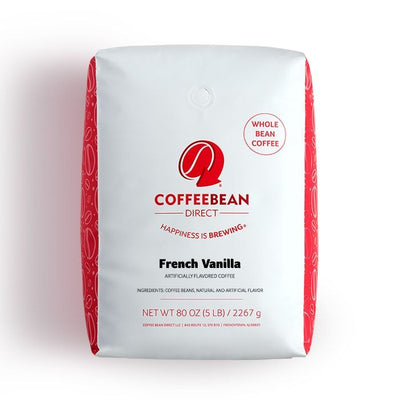 Coffee Bean Direct French Vanilla flavored coffee 5-lb bag