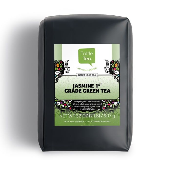 Coffee Bean Direct/Tattle Tea Jasmine 1st Grade Green Tea 2-lb bag