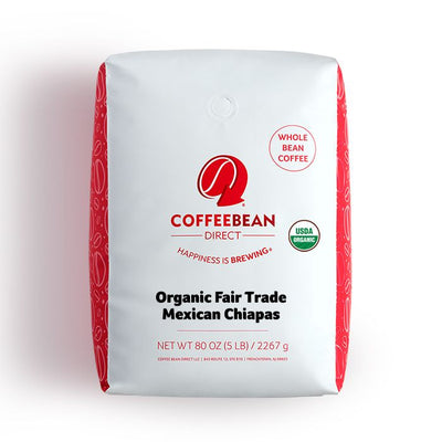 Coffee Bean Direct Organic Fair Trade Mexican Chiapas 5-lb bag