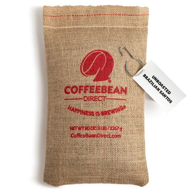 Coffee Bean Direct Unroasted Brazilian Santos 5-lb burlap bag