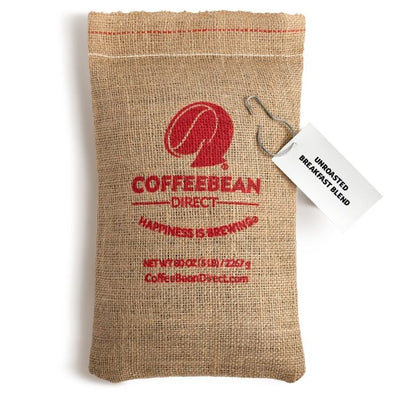 Coffee Bean Direct Unroasted Breakfast Blend 5-lb burlap bag