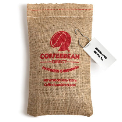 Coffee Bean Direct Unroasted Kenya AA 5-lb burlap bag